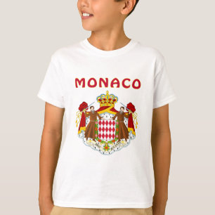 モナコの紋章付き外衣 Tシャツ