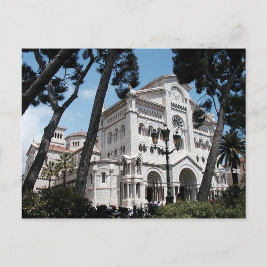 モナコの聖ニコラス大聖堂 ポストカード (正面)