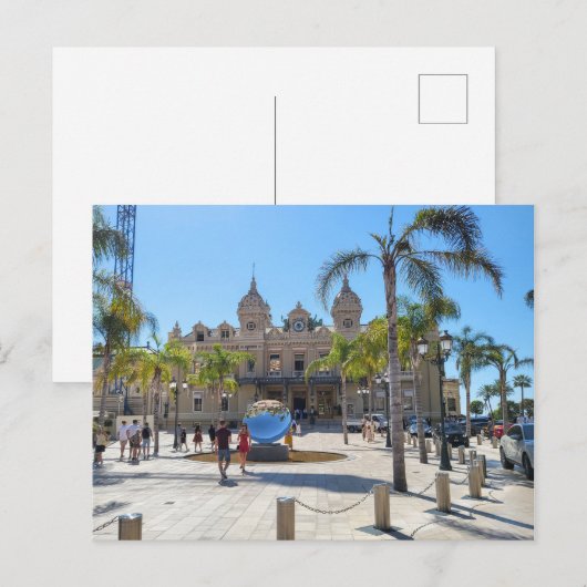 モナコカジノ ポストカード (正面/裏面)