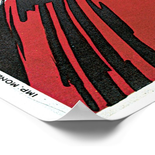 モナコグランプリのヴィンテージ旅行ポスター ポスター (角)