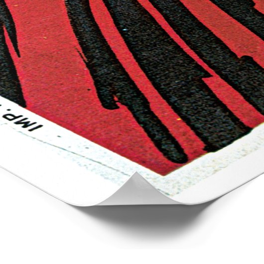 モナコグランプリ自動車ヴィンテージ ポスター (角)