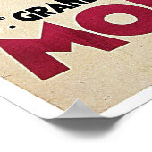 モナコグランプリ1933ヴィンテージ旅行ポスター ポスター (角)