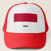 モナコトラックの帽子 キャップ (正面)