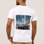 モナコドライブ 高級コーストグラフィック Tシャツ (裏面)