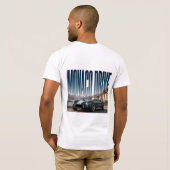 モナコドライブ 高級コーストグラフィック Tシャツ (裏面フル)