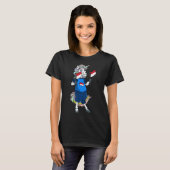 モナコファンのユニコーン Tシャツ (正面フル)