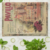 モナコファンシーヴィンテージリフランスのビエラフランス キッチンタオル (折り畳み)