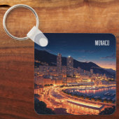 モナコモンテカルロアットナイト キーホルダー (正面)