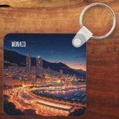 モナコモンテカルロアットナイト キーホルダー (裏面)