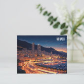 モナコモンテカルロアットナイト ポストカード (スタンド正面)