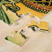 モナコモンテカルロポスターバイアルフォンスミュシャ ジグソーパズル (側面)