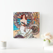 モナコモンテカルロ スクエア壁時計 (ホーム)