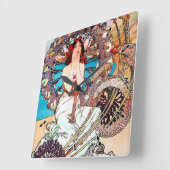 モナコモンテカルロ スクエア壁時計 (傾斜)