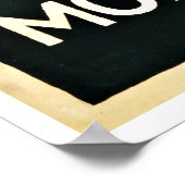 モナコモンテカルロ – ヴィンテージトラベルポスター ポスター (角)