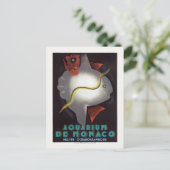 モナコヴィンテージポスター1926 ポストカード (スタンド正面)