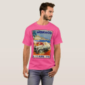 モナコヴィンテージ1936グランプリオートレースプリント Tシャツ (正面フル)