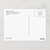 モナコ像 ポストカード (裏面)