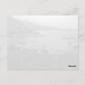 モナコ公国 港の風景 ヴィンテージ ポストカード (裏面)