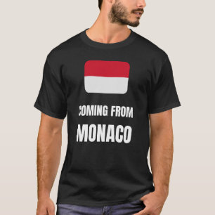 モナコ出身の方へ Tシャツ