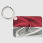 モナコ国旗のキーチェーン キーホルダー (裏面)