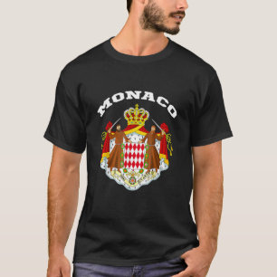 モナコ国旗の土産モンテカルロ Tシャツ