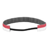 モナコ国旗 アスレチックヘッドバンド (裏面)