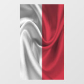 モナコ国旗 ウィンドウサイン (シート)