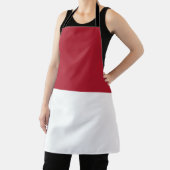 モナコ国旗 エプロン (インサイチュ)