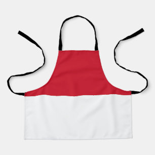 モナコ国旗 エプロン