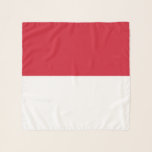 モナコ国旗 スカーフ<br><div class="desc">モナコ国旗。</div>