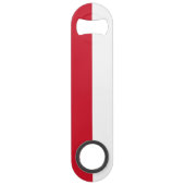 モナコ国旗 スピード栓抜き (正面)