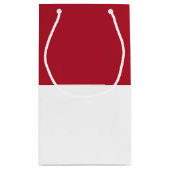 モナコ国旗 スモールペーパーバッグ (裏面)