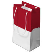 モナコ国旗 スモールペーパーバッグ (裏面アングル)