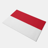 モナコ国旗 ドアマット (アングル)