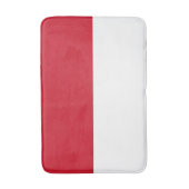 モナコ国旗 バスマット (正面縦)