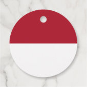 モナコ国旗 フェイバータグ (裏面)