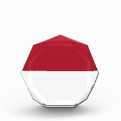 モナコ国旗 フォトブロック (正面)