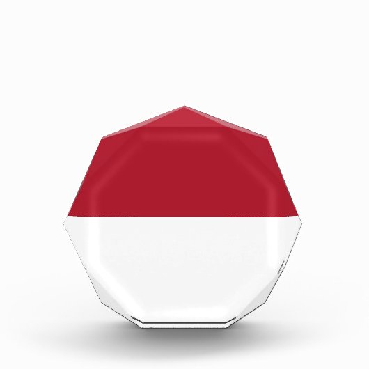 モナコ国旗 フォトブロック (正面)