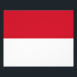 モナコ国旗 フォトプリント          <br><div class="desc">モナコ国旗。</div>