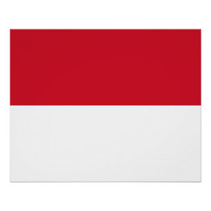 モナコ国旗 ポスター