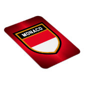 モナコ国旗 マグネット (右側)