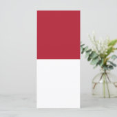 モナコ国旗 メニュー (スタンド正面)