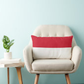 モナコ国旗 ランバークッション (椅子)