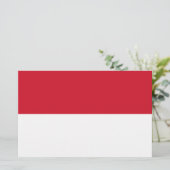 モナコ国旗 便箋 (スタンド正面)