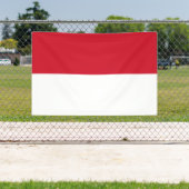 モナコ国旗 横断幕 (インサイチュ)