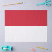 モナコ国旗 薄葉紙 (クラフト)