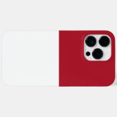 モナコ国旗 Case-Mate iPhoneケース (裏面 (横))