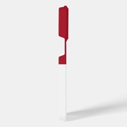 モナコ国旗 iPhoneケース (右側面)