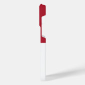 モナコ国旗 iPhoneケース (左側面)