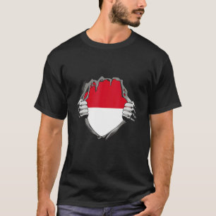 モナコ国旗 Tシャツ
